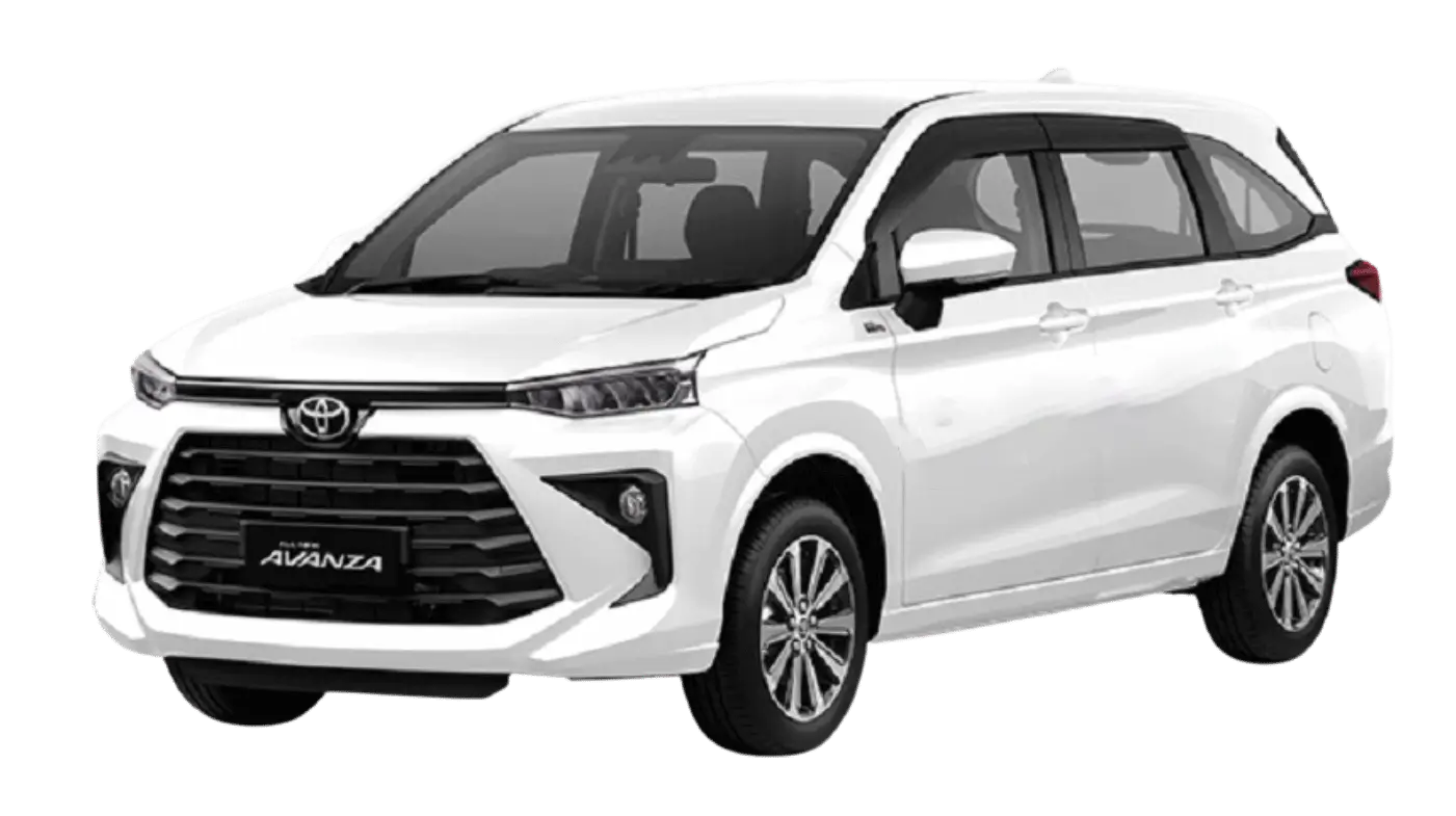 Toyota Avanza Economy Car Rental Bali - Budget 5 Seater with Driver