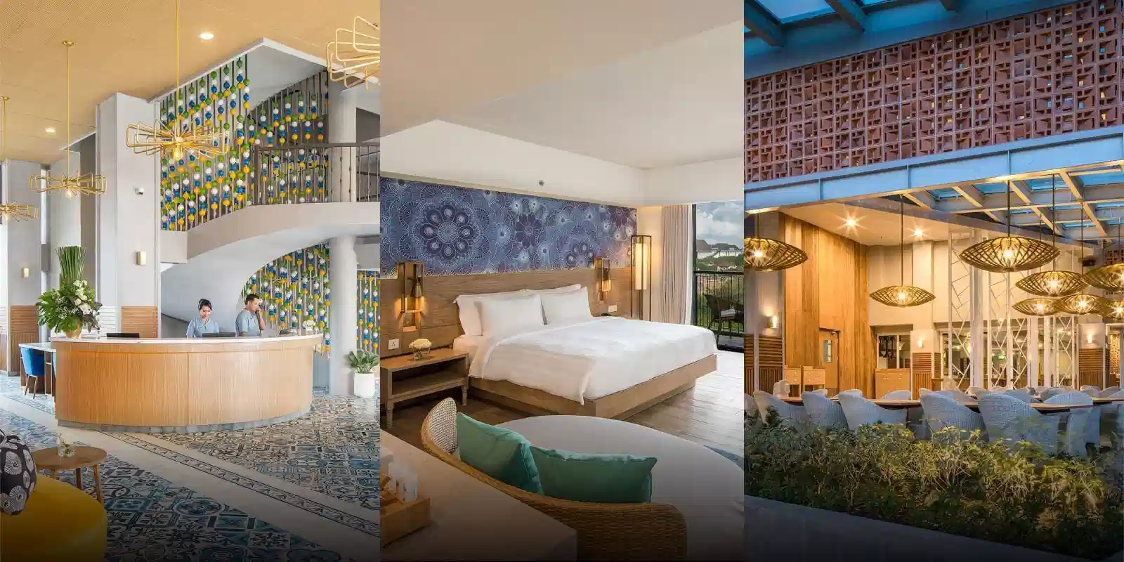 Modern hotel exterior of Eastin Ashta Canggu located near Echo Beach Bali